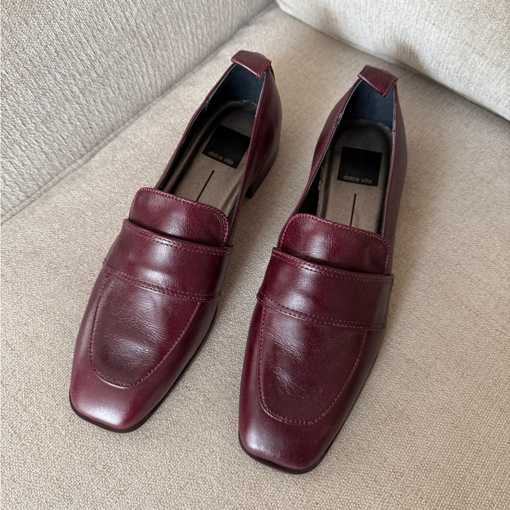 Dolce Vita Burgundy Loafers